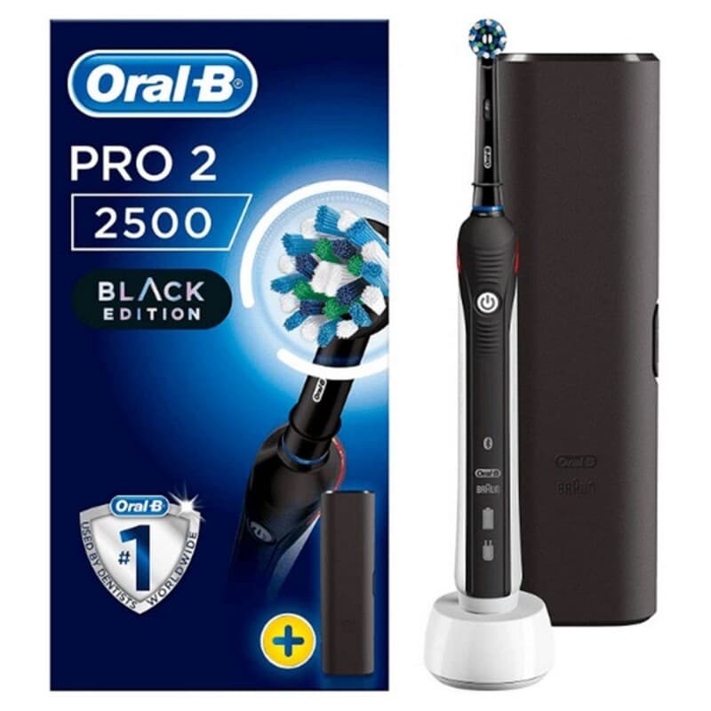 Elektrisk Tannbørste Oral-B PRO 2 2500 Svart (Fikset A)