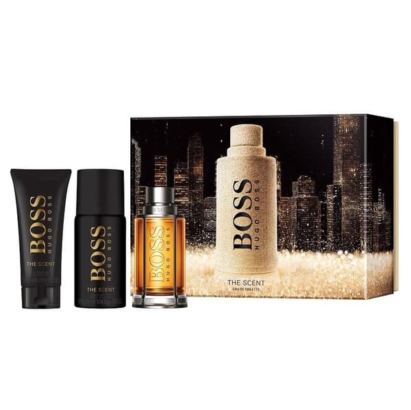 Gavesett Boss The Scent Edt 100 ml + Deo 150 ml + Shower Gel 100 ml