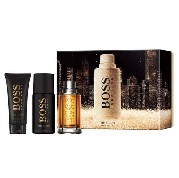 Gavesett Boss The Scent Edt 100 ml + Deo 150 ml + Shower Gel 100 ml