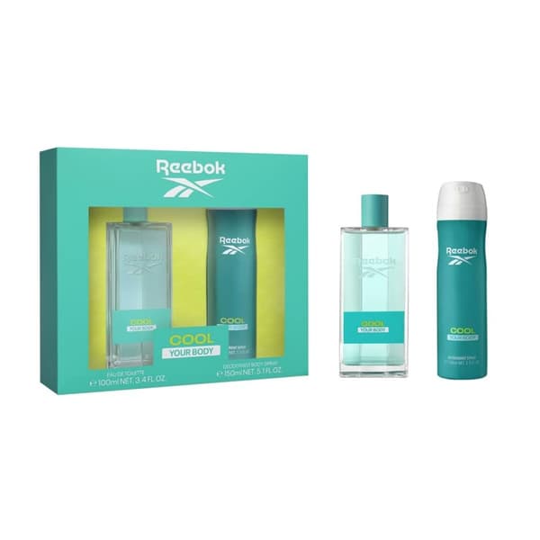 Sett dame parfyme Reebok Cool Your Body 2 Deler