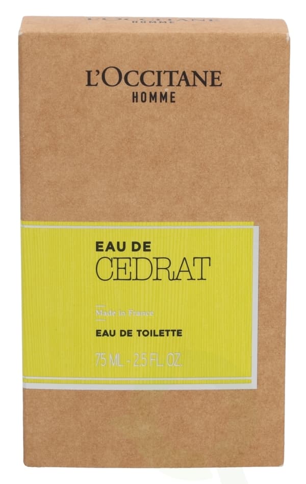 L'Occitane Homme Cedrat Edt Spray 75 ml