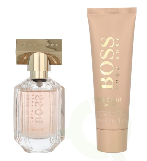 Hugo Boss The Scent For Her Giftset 80 ml Edp Spray 30ml/Body Lotion 50ml