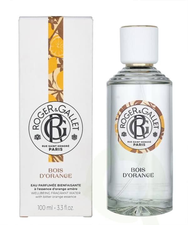 Roger & Gallet Bois D'Orange Wellbeing Fragrant Water 100 ml Natural Spray