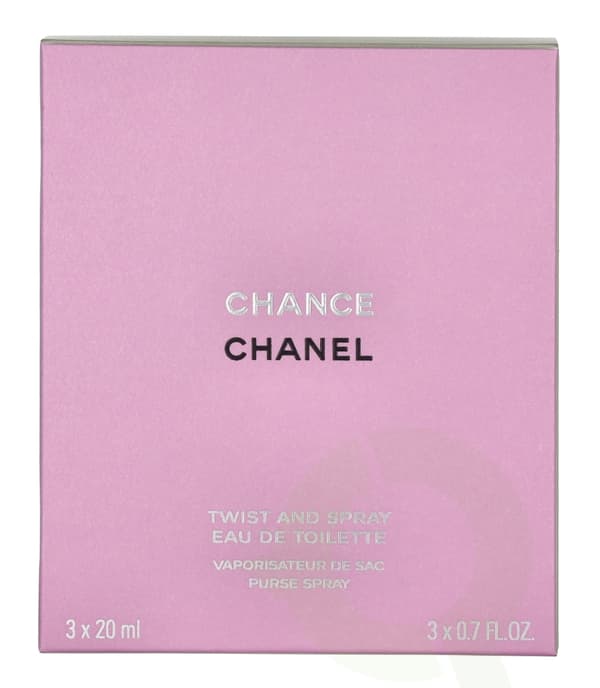 Chanel Chance Twist And Spray 60 ml edt spray20 + 2x edt spray refill20