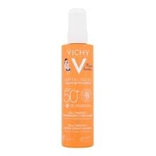 Vichy - Capital Soleil Kids Cell Protect Water Fluid Spray SPF50+ - Opalovací fluid ve spreji na tělo a obličej pro děti 200ml
