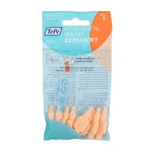 TePe - Interdental Brush Extra Soft (0.45 mm orange 8 pcs) - Very fine interdental brushes 8.0ks
