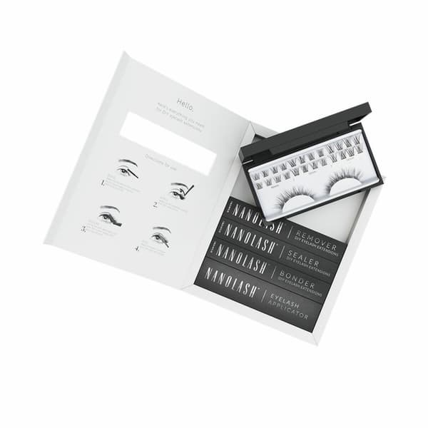 Set med falska ögonfransar Nanolash Classy 5 Delar