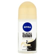 Nivea - Invisible Black & White Silky Smooth - Alcohol-free antiperspirant 50ml