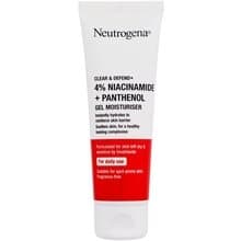 Neutrogena - Clear & Defend+ Gel Moisturiser - Hydratační gel s niacinamidem a panthenolem 50ml