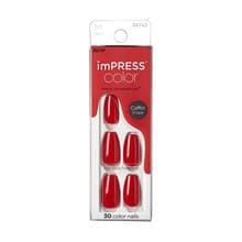 Kiss My Face - ImPRESS Color MC Reddy or Not Nails 30 pcs