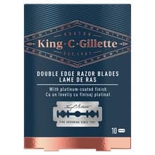 Gillette - King Double Edge Razor Blades 10.0ks