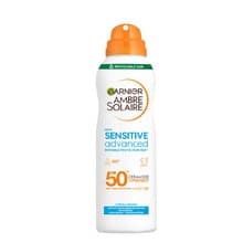 GARNIER - Ambre Solaire Sensitive Advanced Face Mist SPF 50+ (light sensitive skin) 150ml