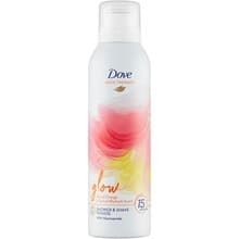 Dove - Glow Shower & Shave Mousse - Sprchová a holicí pěna 200ml