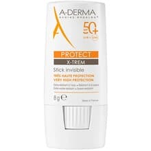 A-Derma - Protect X-Trem Invisible Sun Stick SPF 50+ - Ochranná tyčinka na opalování 8.0g