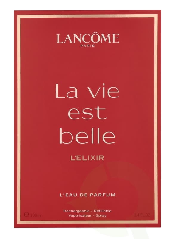 Lancome La Vie Est Belle Elixir Edp Spray 100 ml Refillable