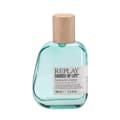 Miniatyrbilde 2 av 3: Giftset Replay Source Of Life Woman Edp 100ml + Pochette