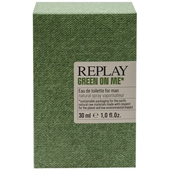 Replay Green On Me Man Edt 30ml