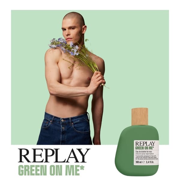 Replay Green On Me Man Edt 30ml