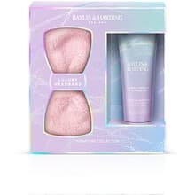 Baylis & Harding - Body Set ( Jojoba, vanilka & mandlový olej ) - Dárková sada s čelenkou