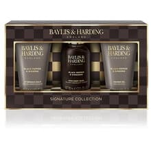 Baylis & Harding - Černý pepř & Ženšen Men Signature Collection - Dárková sada péče o tělo