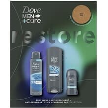 Dove - Men+Care Restore Collection Set - Dárková sada tělové péče
