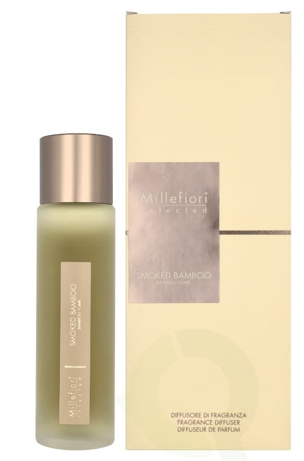 Millefiori Milano Selected Stick Diffuser Refill 350 ml Smoked Bamboo