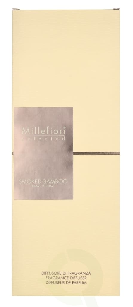 Millefiori Milano Selected Stick Diffuser Refill 350 ml Smoked Bamboo