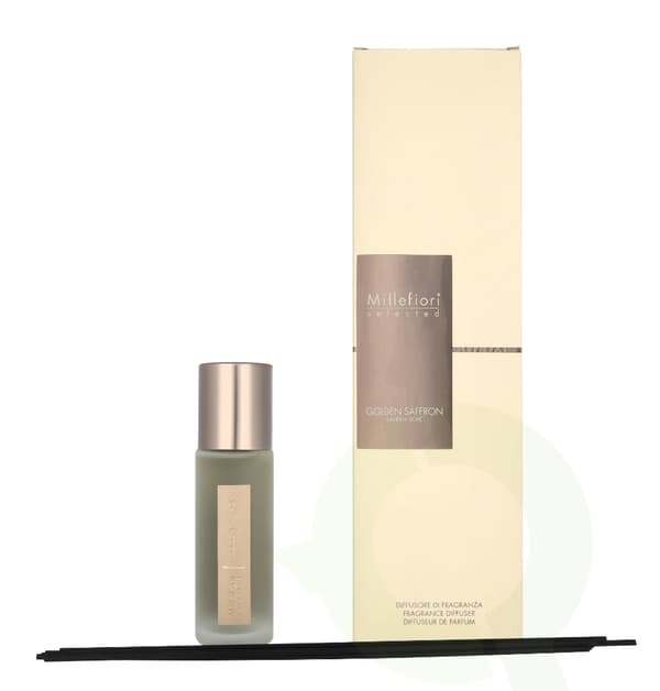 Millefiori Milano Selected Stick Diffuser Refill 100 ml Golden Saffron