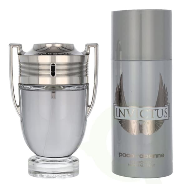 Paco Rabanne Invictus Giftset 250 ml Edt Spray 100ml/Deo Spray 150 ml