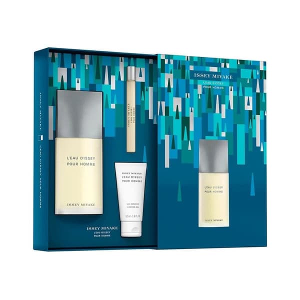 Naisten parfyymisetti Issey Miyake L'EAU D'ISSEY POUR HOMME EDT 3 Kappaletta