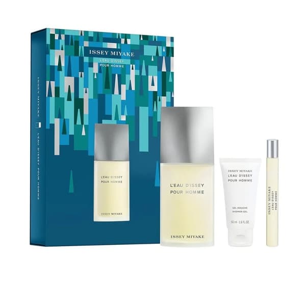 Naisten parfyymisetti Issey Miyake L'EAU D'ISSEY POUR HOMME EDT 3 Kappaletta