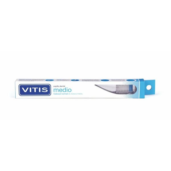 Tandborste Vitis Medium Blå