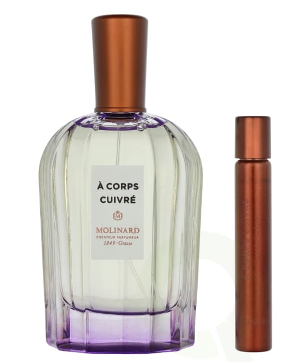 Molinard La Collection Privee A Corps Cuivre Giftset 97.5 ml Edp Spray 90ml/Edp Spray 7,5ml