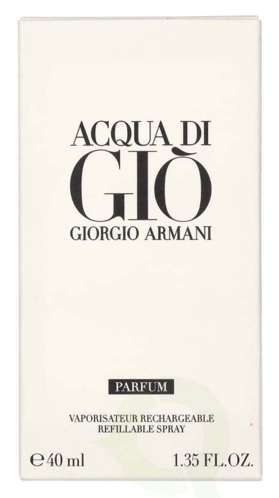 Armani Acqua Di Gio Pour Homme Parfyme Spray Refillable 40 ml