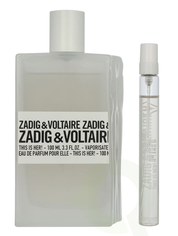 Zadig & Voltaire This Is Her! Giftset 110 ml Edp Spray 100ml/Edp Spray 10ml