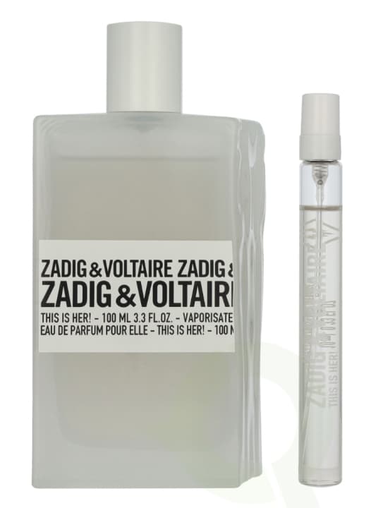Zadig & Voltaire This Is Her! Giftset 110 ml Edp Spray 100ml/Edp Spray 10ml