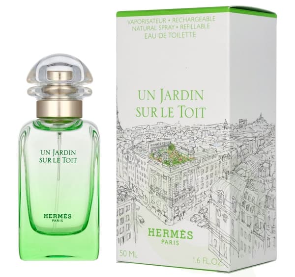 Hermes Un Jardin Sur Le Toit Edt Spray Refillable 50 ml