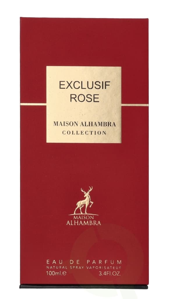 Maison Alhambra Exclusif Rose Edp Spray For Woman 100 ml