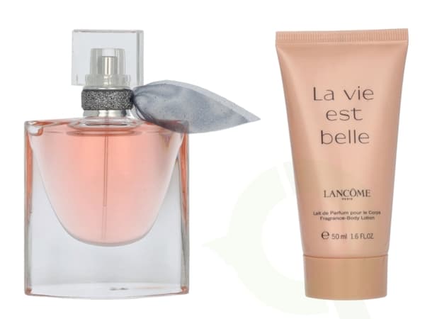 Lancome La Vie Est Belle Giftset 80 ml Edp Spray 30ml/Body Lotion 50ml