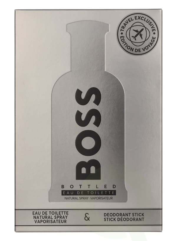 Hugo Boss Bottled Giftset 175 ml Travel Exclusive - Edt Spray 100ml/Deo Stick 75ml