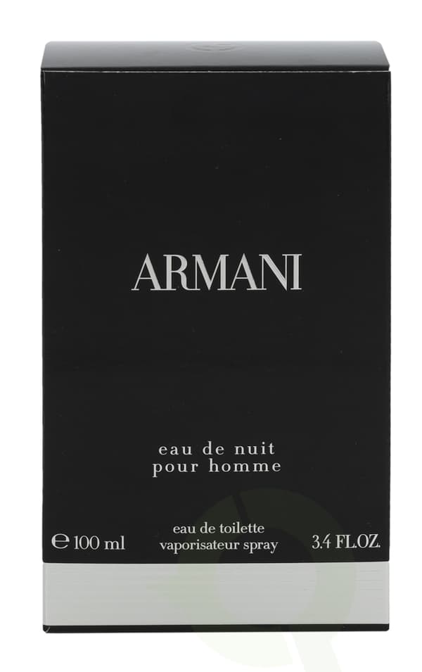 Armani Eau De Nuit Edt Spray 100 ml Pour Homme