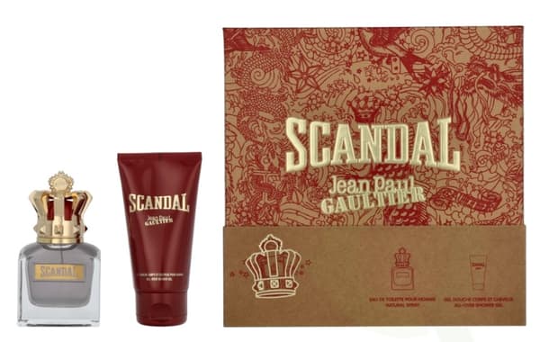 Jean Paul Gaultier J.P Gaultier Scandal Pour Homme Giftset 125 ml Edt Spray 50 ml/Shower Gel 75 ml