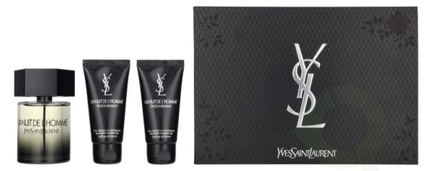 Yves Saint Laurent YSL La Nuit De L'Homme Giftset 200 ml Edt Spray 100ml/2x Shower Gel 50ml