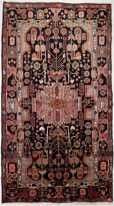 Käsin solmittu persialainen matto Hamadan 175x317cm