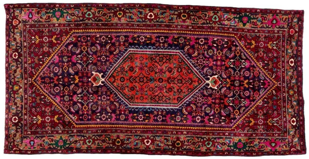 Käsin solmittu persialainen matto Zanjan 161x310cm