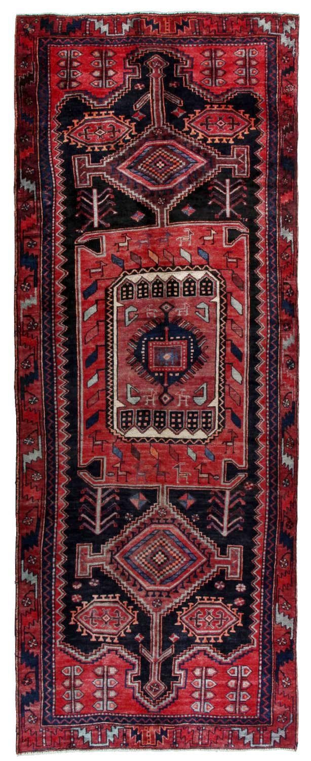 Käsin solmittu persialainen matto Kurdistan 120x313cm