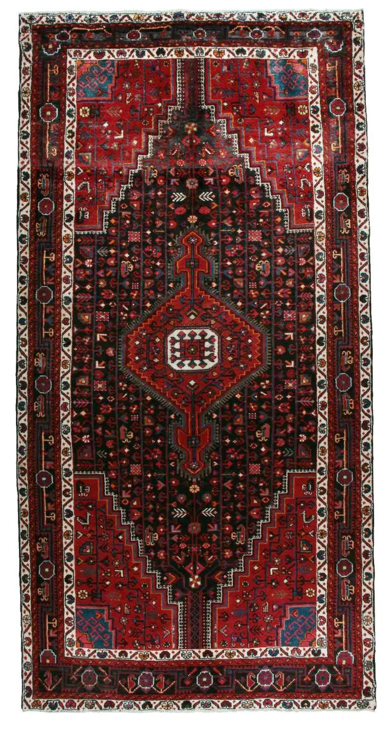 Käsin solmittu persialainen matto Hamadan 160x322cm