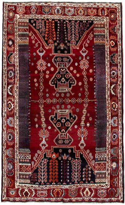 Käsin solmittu persialainen matto Shiraz 148x244cm
