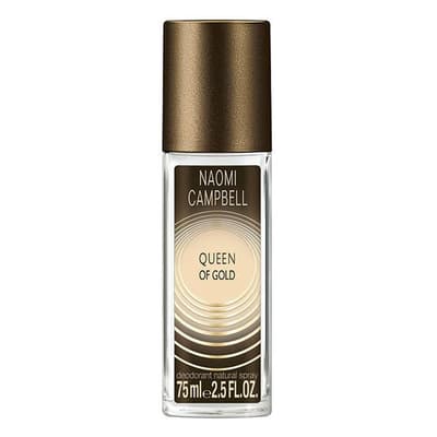 Naomi Campbell Queen Of Gold Deo Spray 75ml