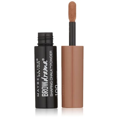 Maybelline New York Brow Drama Shaping Chalk Powder 100 Blonde
